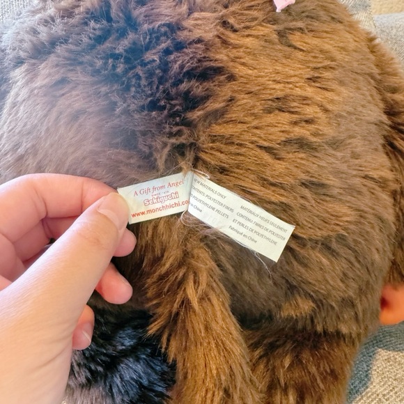 Very large Monchhichi vintage girl doll - Picture 9 of 9